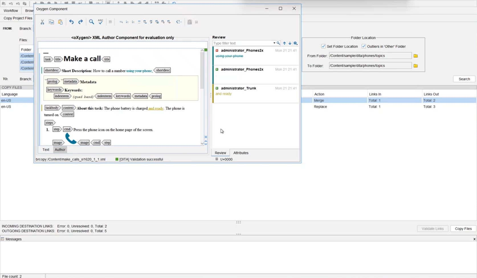 DeltaXignia change detection within Bluestream XDocs